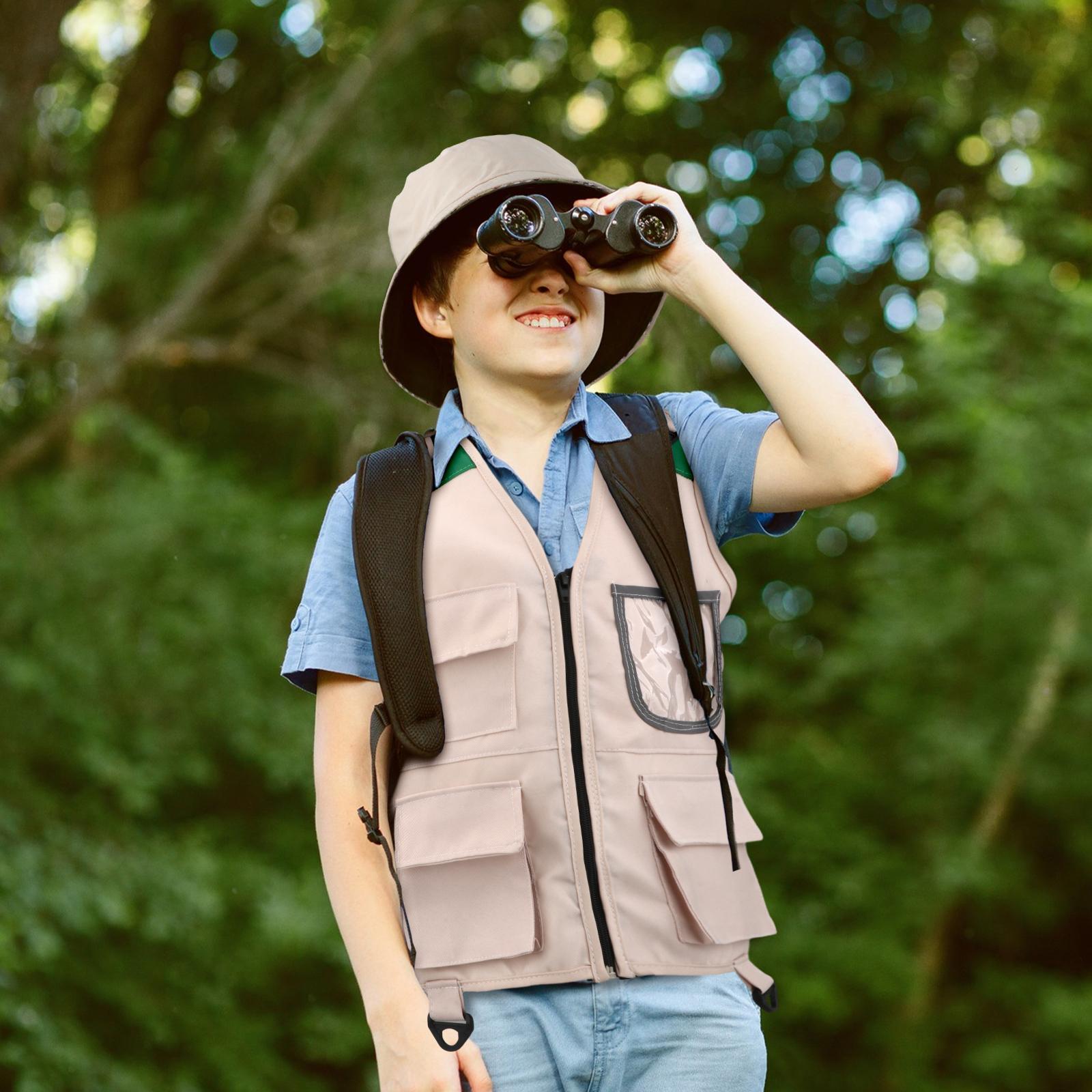 Kids Outdoor Zoo - Rompi dan Topi Kargo Kit Petualangan