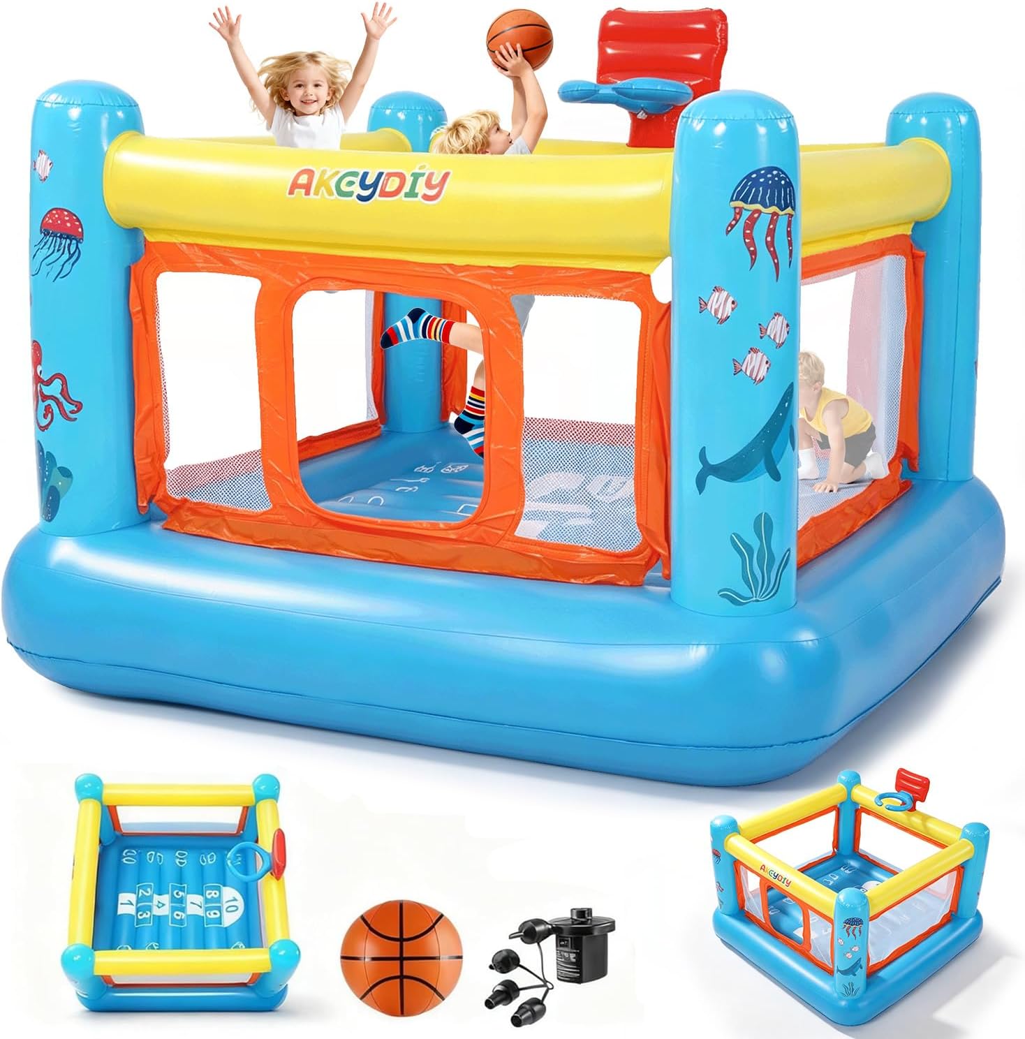 Kids Outdoor Jumping - Rumah Loncat, Rumah Loncat Tiup PVC