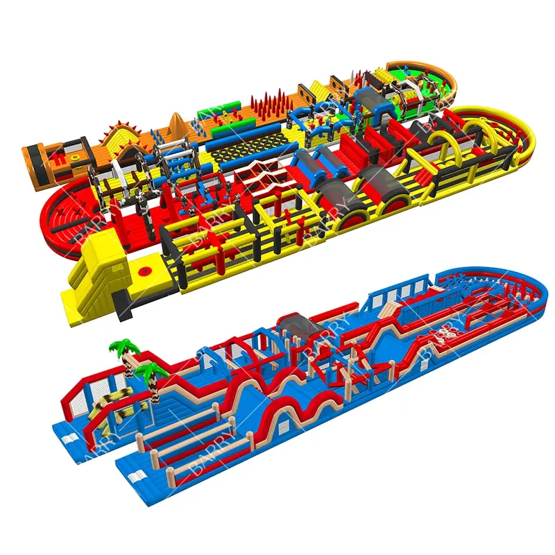 Kids Outdoor Obstacle Course Equipment - Peralatan Lintasan Rintangan Monster Wipeout Anak-Anak