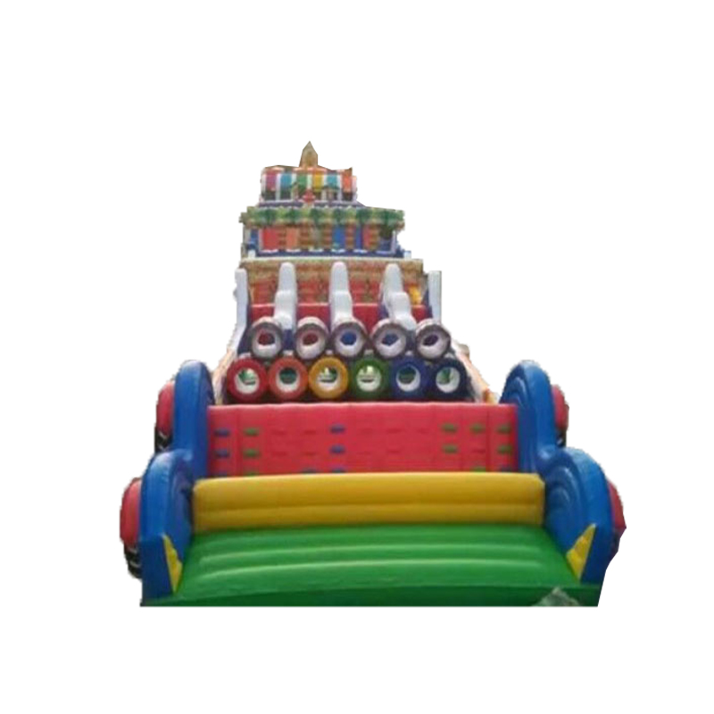 Kids Outdoor Obstacle Course Equipment - Lintasan Rintangan Tiup untuk Anak-anak dan