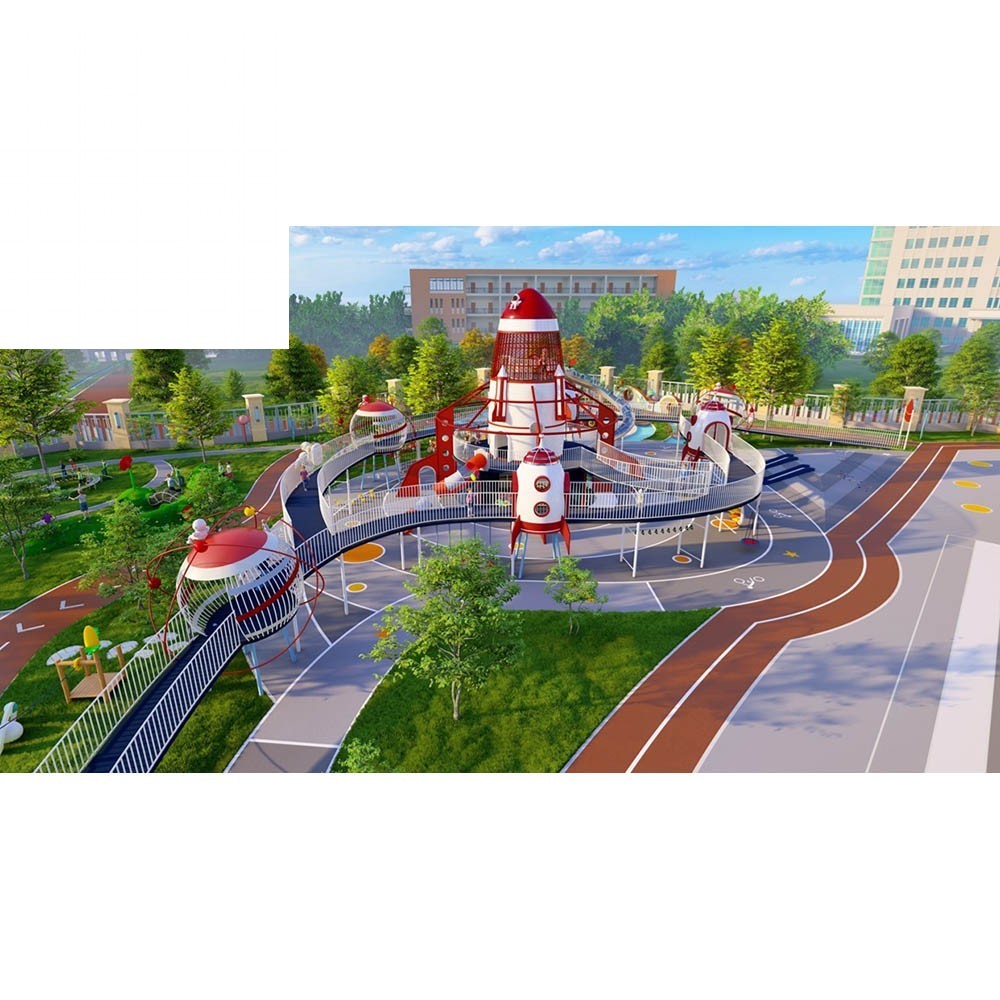 Kids Outdoor Adventure Park - Permainan Taman Petualangan Berkualitas Tinggi yang