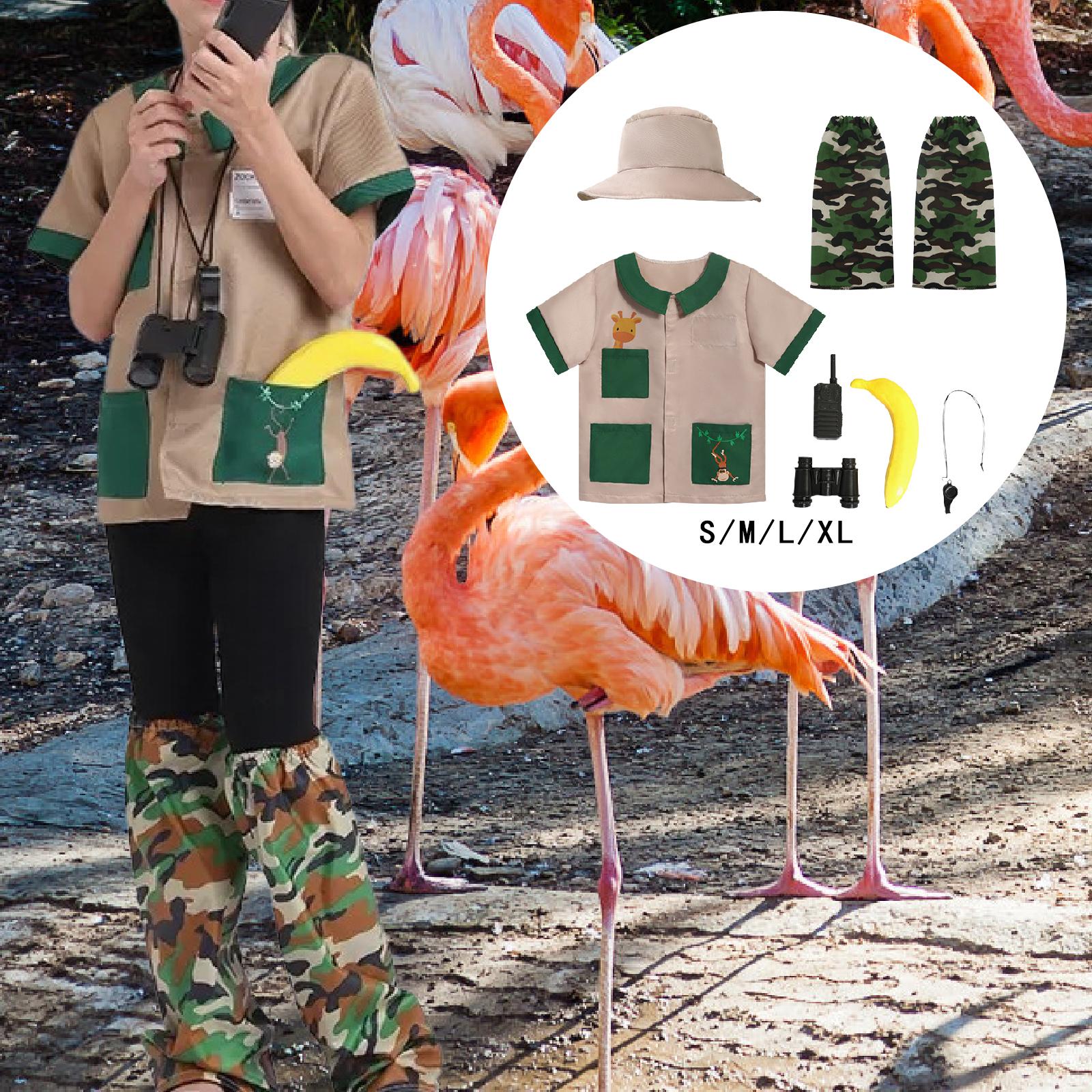 Kids Outdoor Zoo - Perlengkapan Petualangan Anak-Anak: Peluit, Teleskop, Kit
