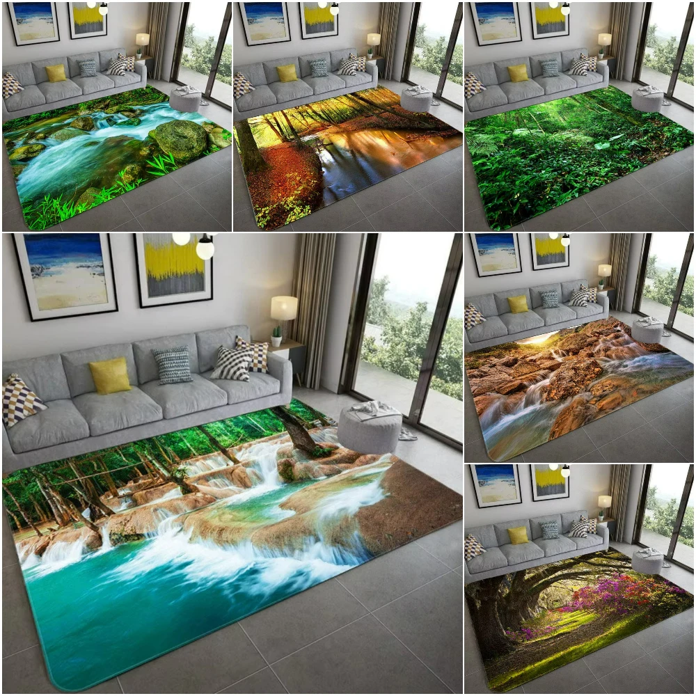 Kids Outdoor Gift Ideas - Karpet Pemandangan 3D Terinspirasi Alam Karpet