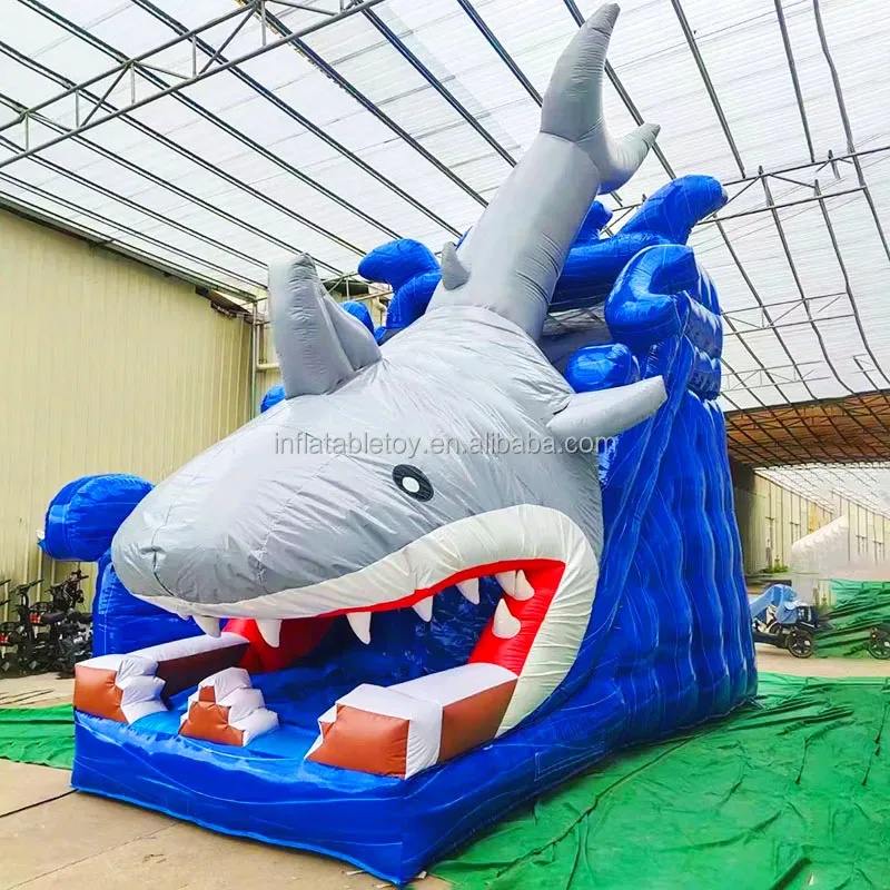 Kids Outdoor Adventure Park - Istana Lompat Tiup PVC Kombinasi Taman