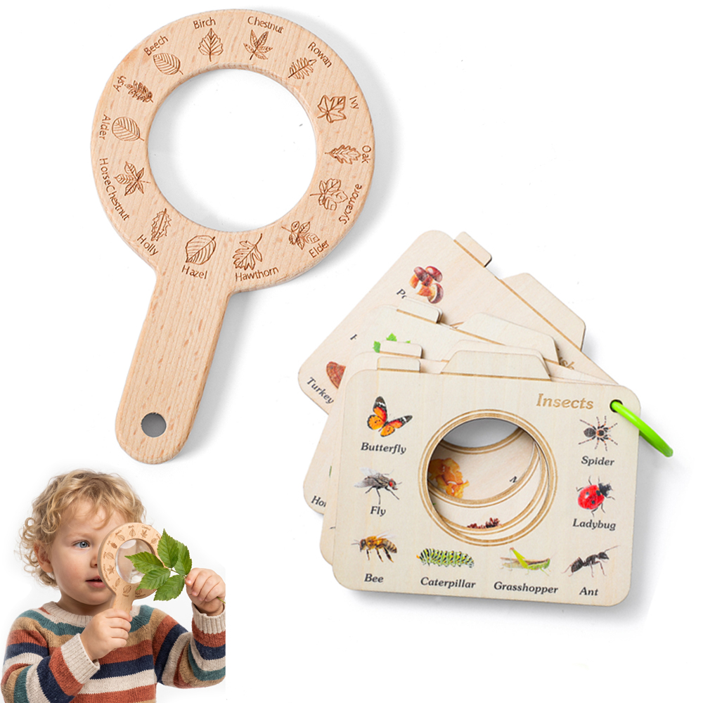 Kids Outdoor Kit - Set Buku Alam Bentuk Kamera dan