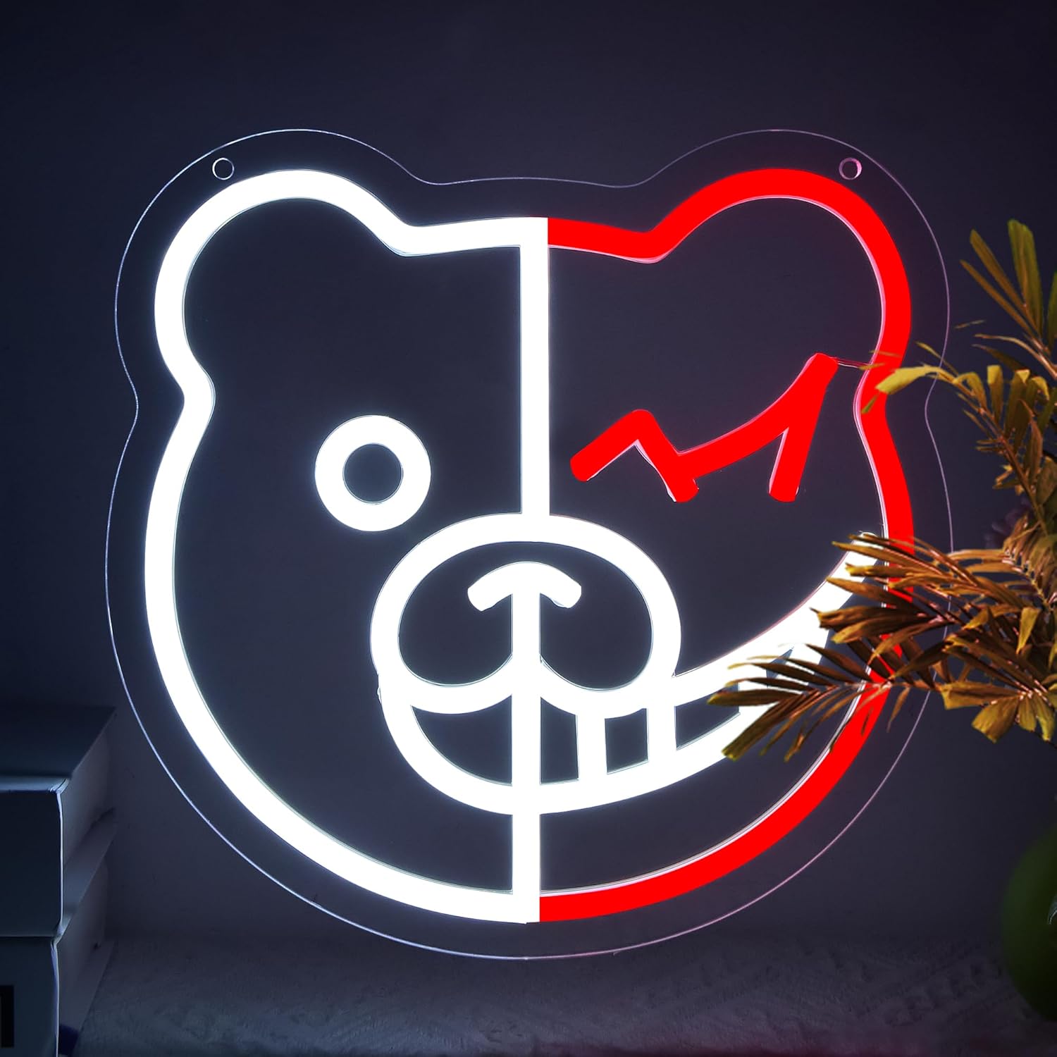Kids Outdoor Zoo - Lampu Neon Beruang Dekorasi Kamar Anak