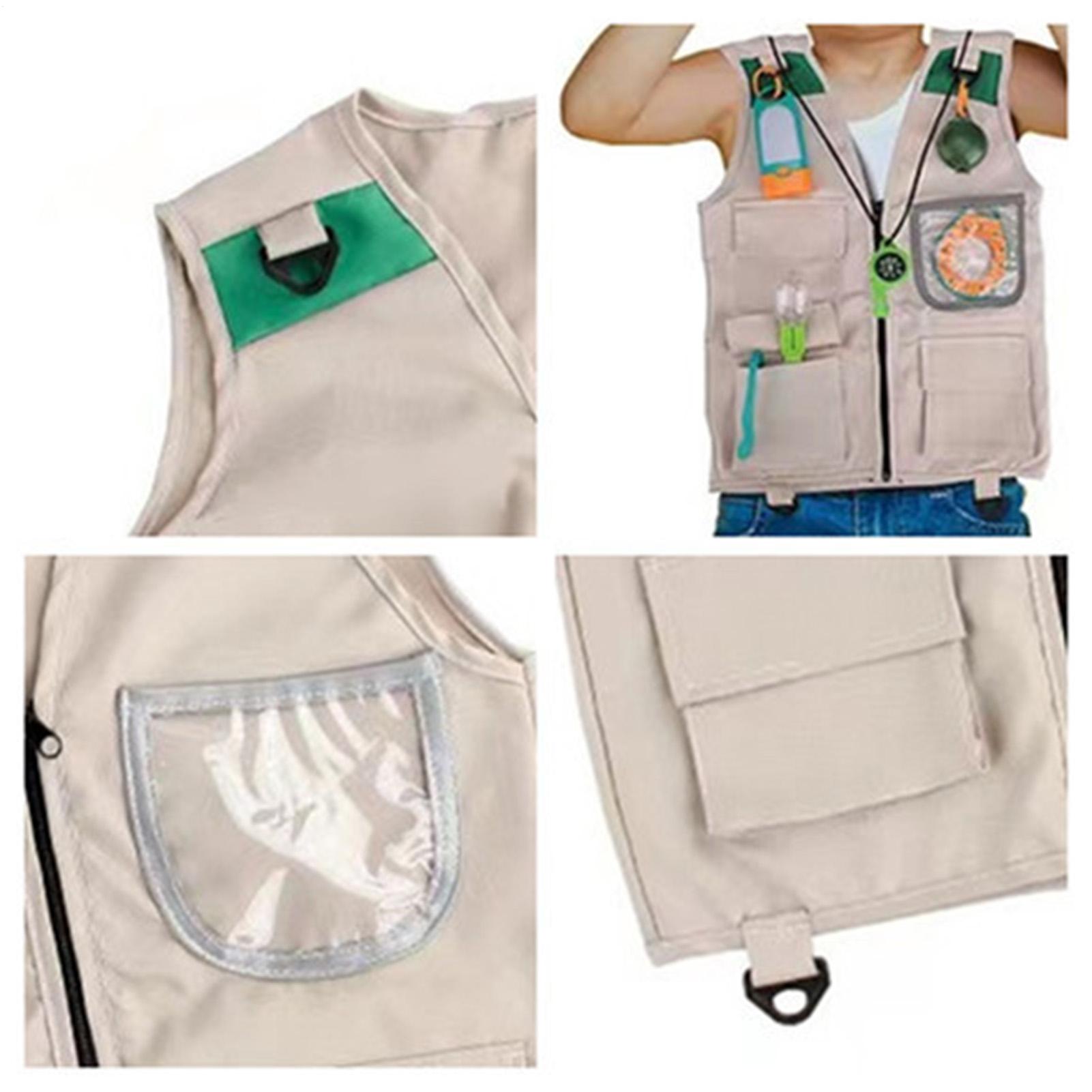 Kids Outdoor Zoo - Rompi Memancing Anak-anak Jaket Kostum Tanpa