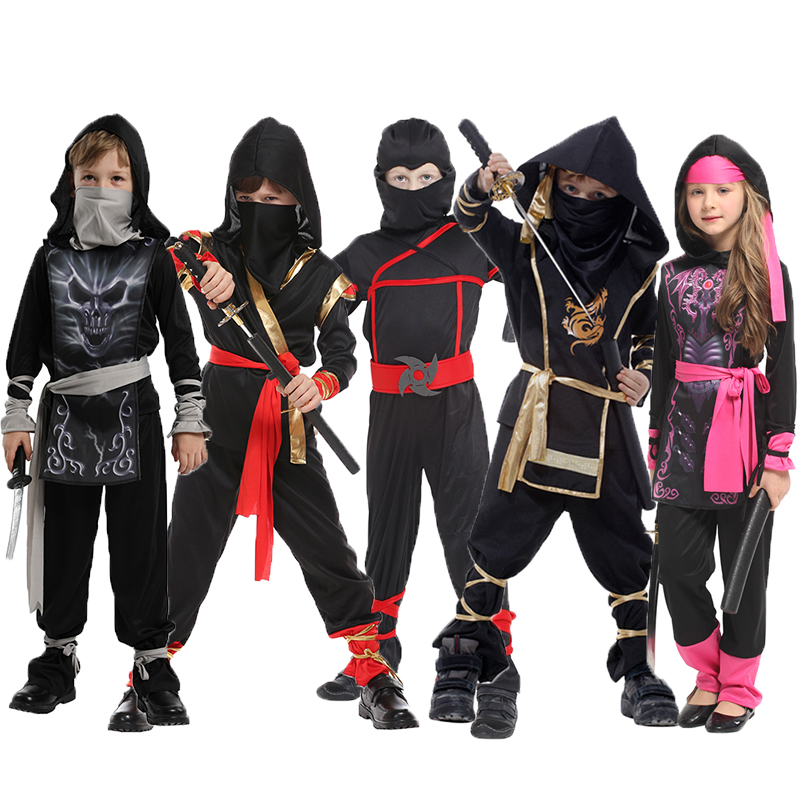 Kids Outdoor Ninja Equipment - Kostum Samurai Anak Laki-laki Naga Ninja