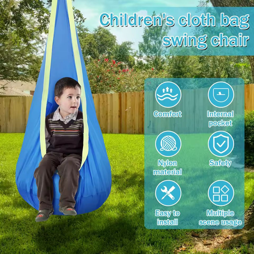 Kursi Ayun Pod Anak dari Bahan - Kids Outdoor Swing ulasan dan harga