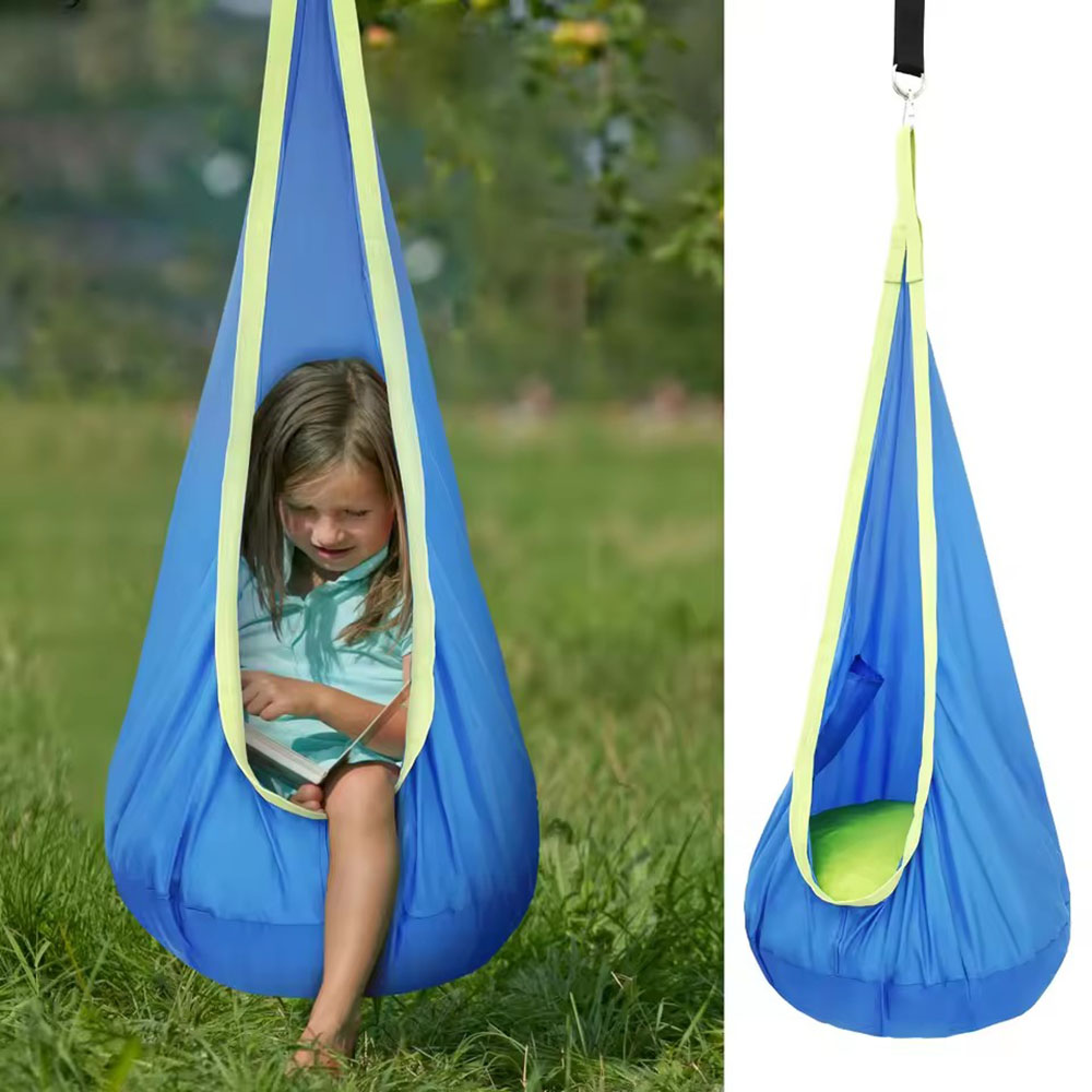 Kursi Ayun Pod Anak dari Bahan - Kids Outdoor Swing ulasan dan harga