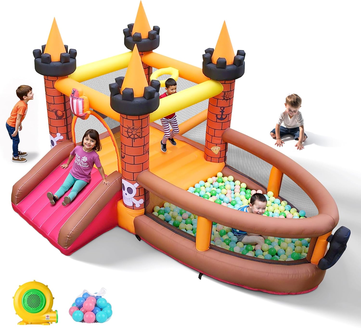 Rumah Loncat Tiup untuk Anak U - Kids Outdoor Jumping ulasan dan harga