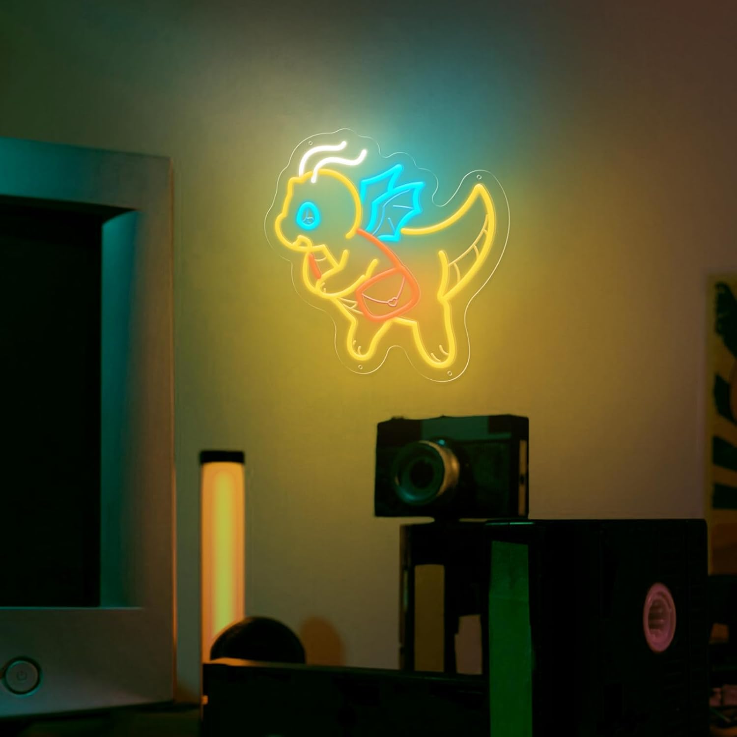 Lampu Neon Dinosaurus Lucu yan - Kids Outdoor Gift Ideas ulasan dan harga