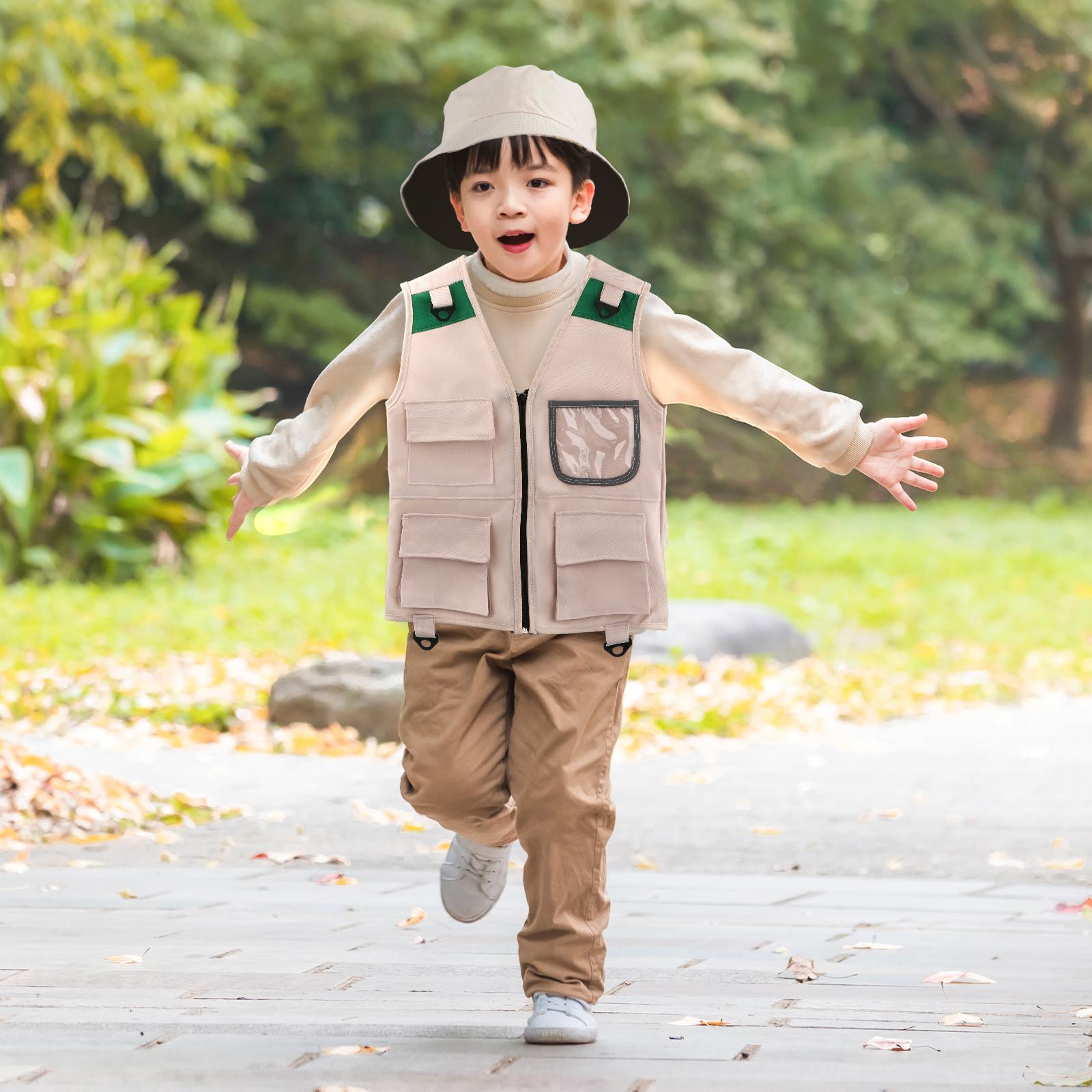 Rompi dan Topi Kargo Kit Petua - Kids Outdoor Zoo ulasan dan harga