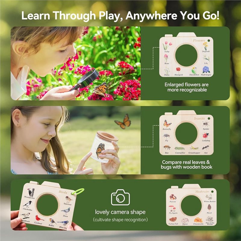 X18A-Kit Penangkap Serangga Un - Kids Outdoor Kit ulasan dan harga