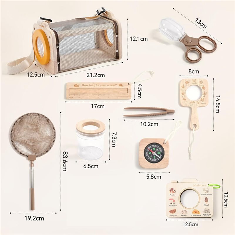 X18A-Kit Penangkap Serangga Un - Kids Outdoor Kit ulasan dan harga