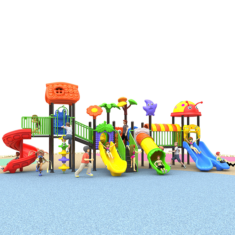 Perosotan Plastik Warna-warni  - Kids Outdoor Adventure Park ulasan dan harga