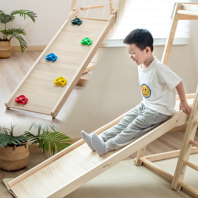 Kombinasi Permainan Panjat Ana - Kids Outdoor Jungle Gym With Slide ulasan dan harga