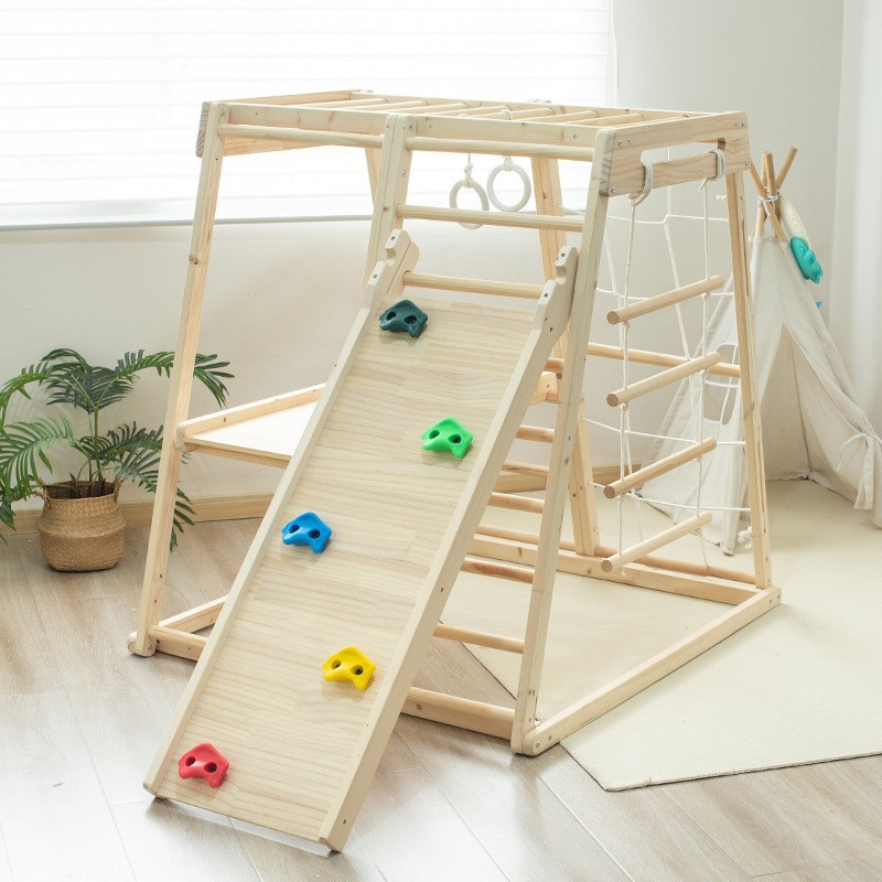 Kombinasi Permainan Panjat Ana - Kids Outdoor Jungle Gym With Slide ulasan dan harga