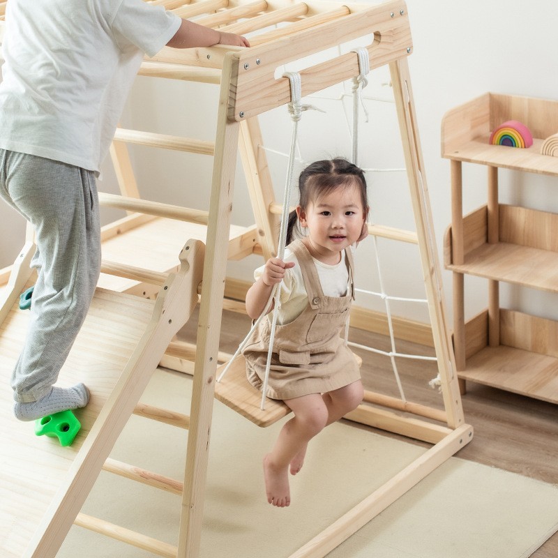 Kombinasi Permainan Panjat Ana - Kids Outdoor Jungle Gym With Slide ulasan dan harga