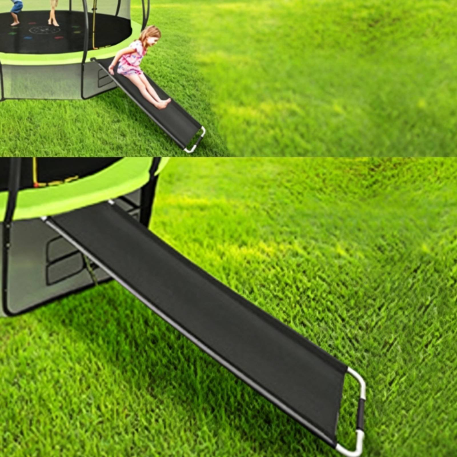 Trampolin Anak dengan Seluncur - Kids Indoor Outdoor Trampoline ulasan dan harga