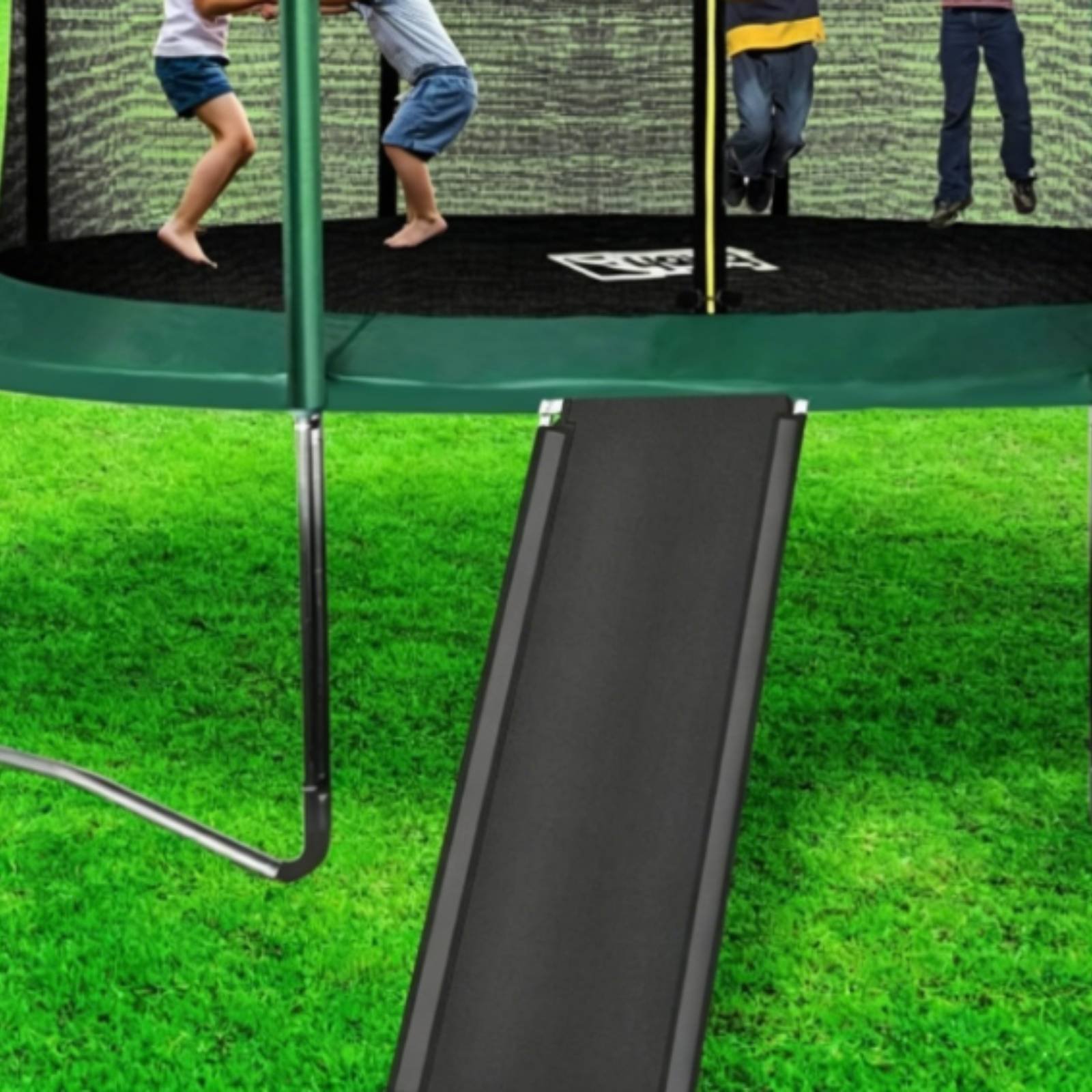 Trampolin Anak dengan Seluncur - Kids Indoor Outdoor Trampoline ulasan dan harga