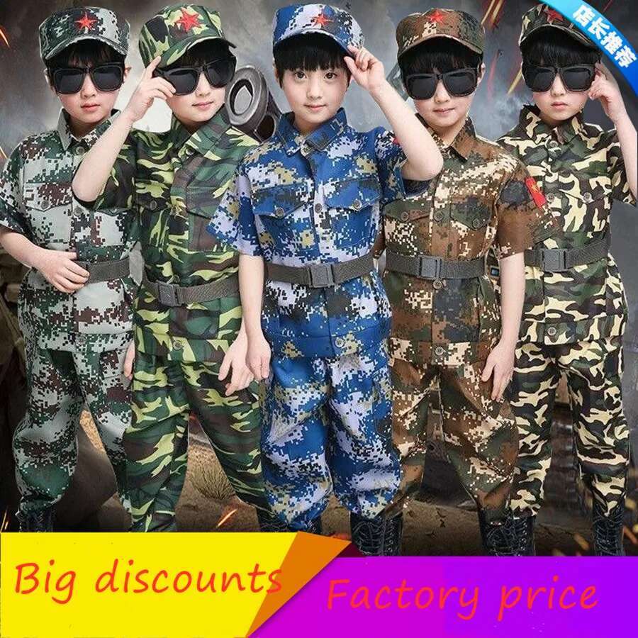 Seragam pelatihan militer anak - Kids Outdoor Ninja Equipment ulasan dan harga