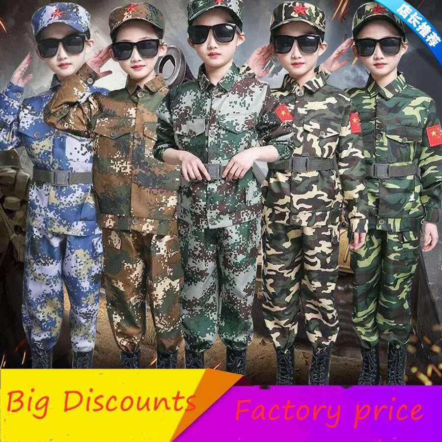 Seragam pelatihan militer anak - Kids Outdoor Ninja Equipment ulasan dan harga