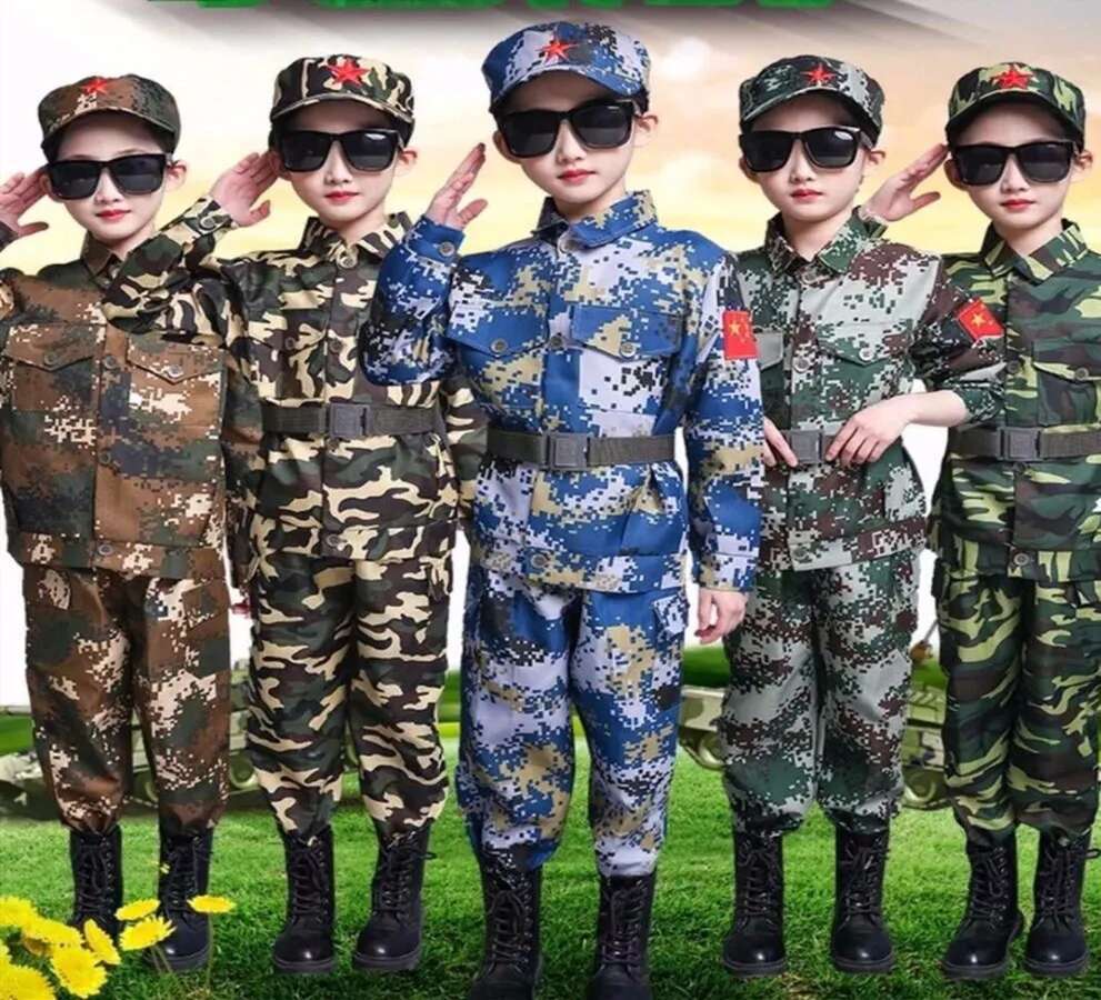 Seragam pelatihan militer anak - Kids Outdoor Ninja Equipment ulasan dan harga