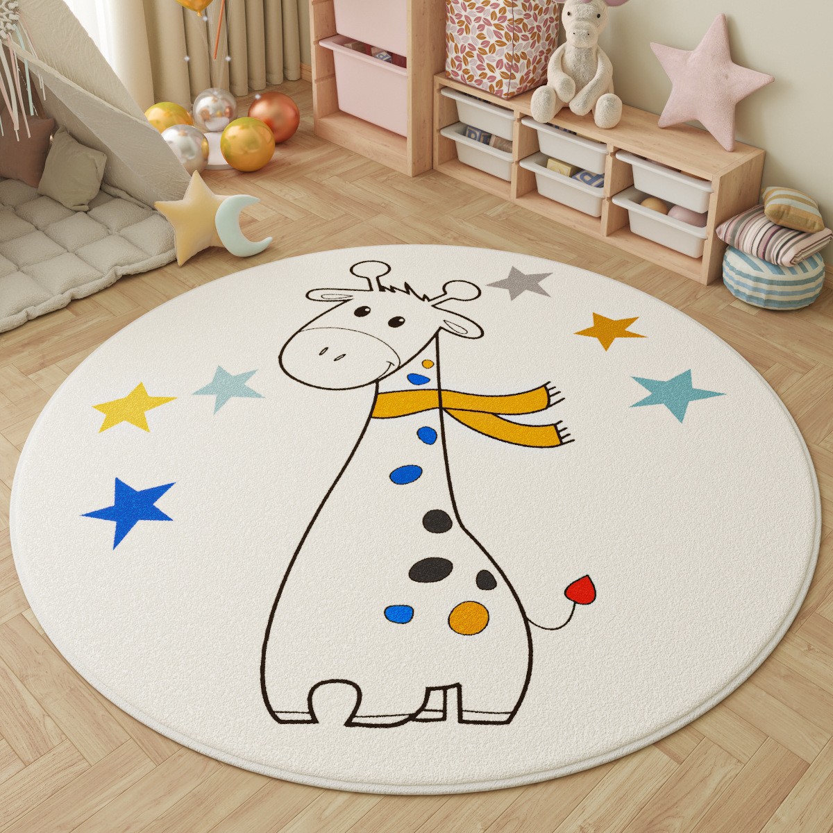 Karpet Bulat Anak-Anak Bertema - Kids Outdoor Adventure Park ulasan dan harga