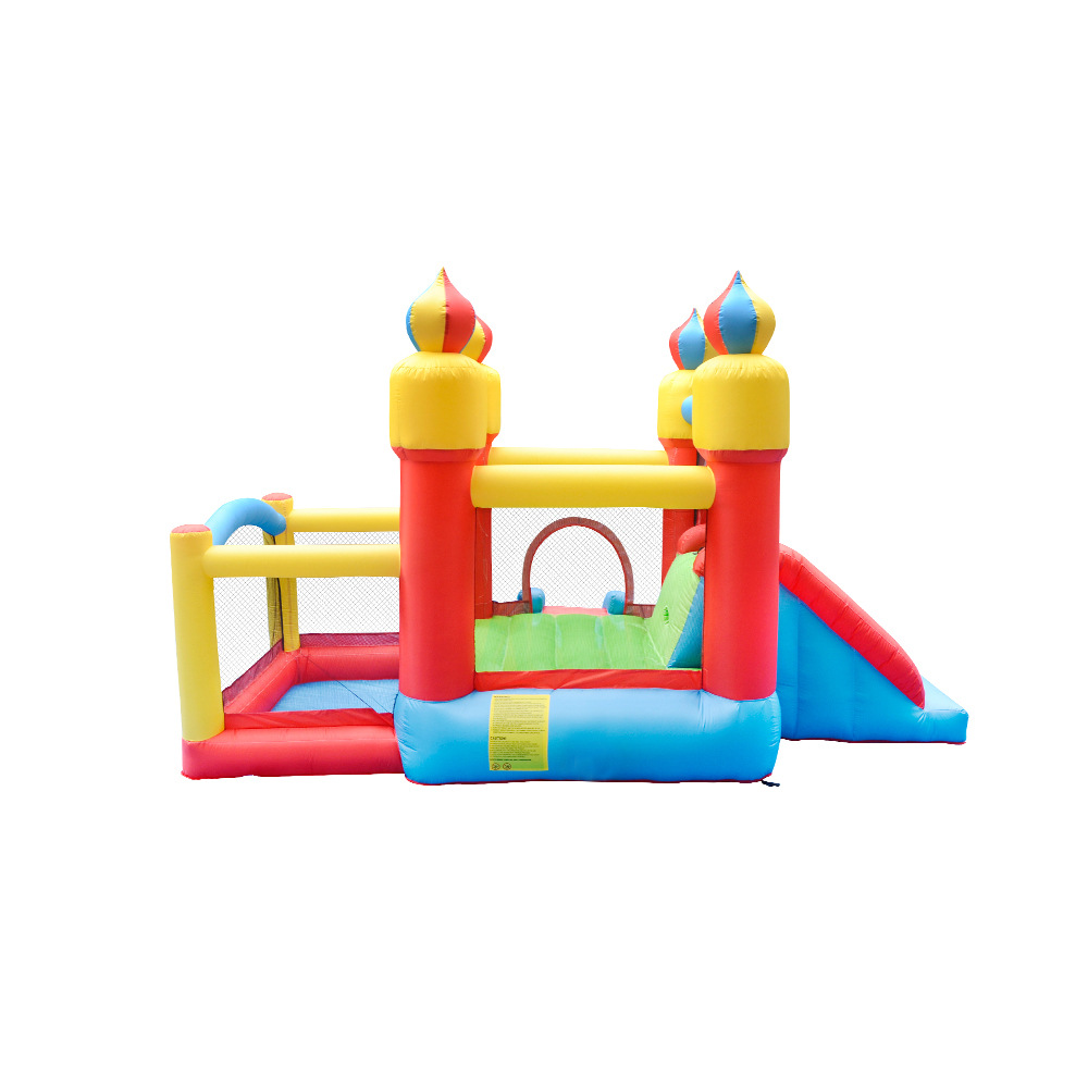 Rumah Kastil Loncat Tiup Anak  - Kids Indoor Outdoor Trampoline ulasan dan harga