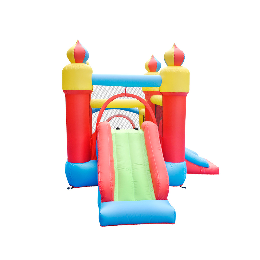 Rumah Kastil Loncat Tiup Anak  - Kids Indoor Outdoor Trampoline ulasan dan harga