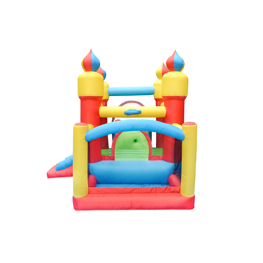 Rumah Kastil Loncat Tiup Anak  - Kids Indoor Outdoor Trampoline ulasan dan harga