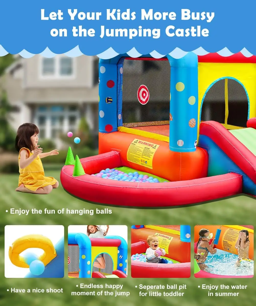 Step4Fun Rumah Loncat Tiup, Ka - Kids Outdoor Jumping ulasan dan harga