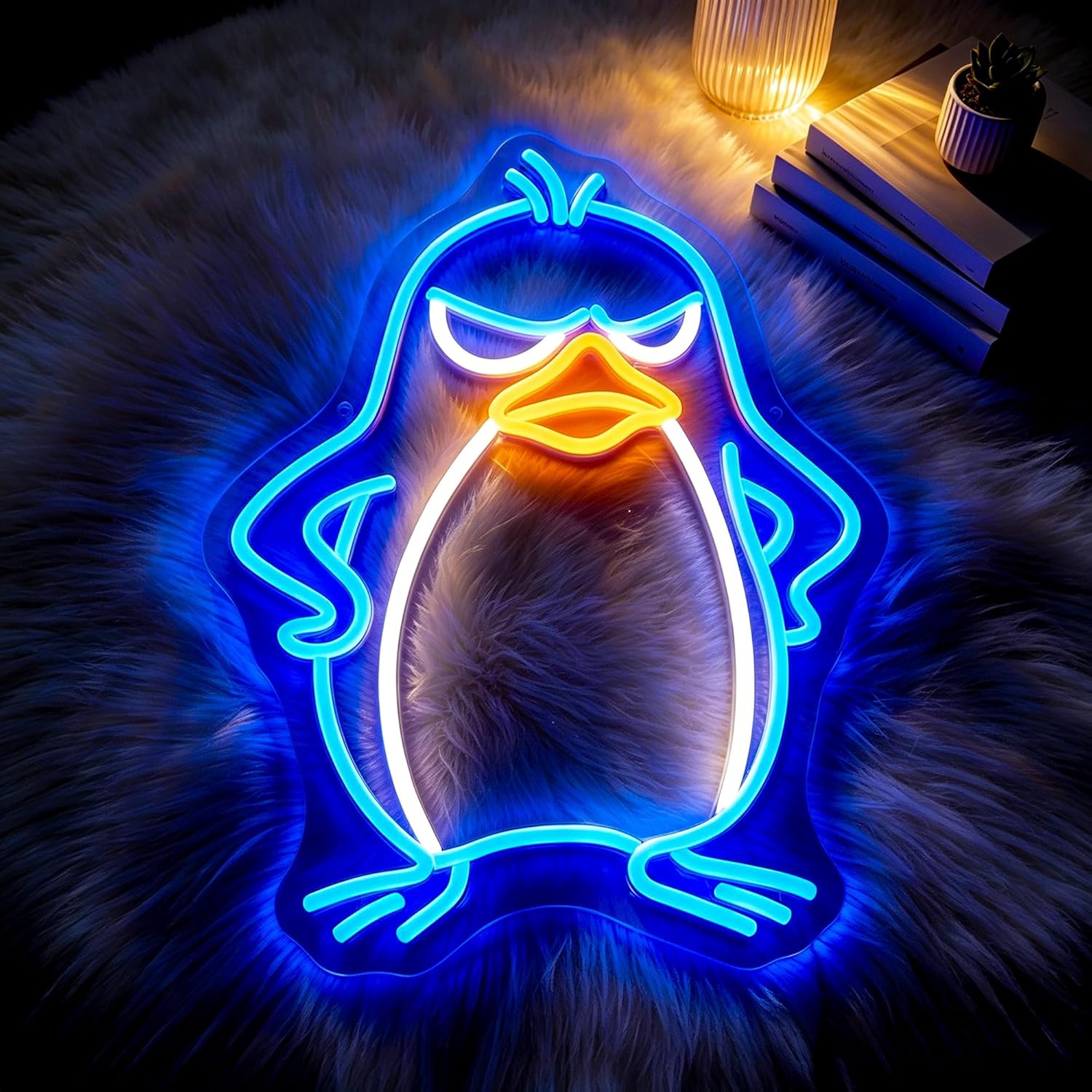 Lampu Neon Penguin Bertenaga U - Kids Outdoor Zoo ulasan dan harga