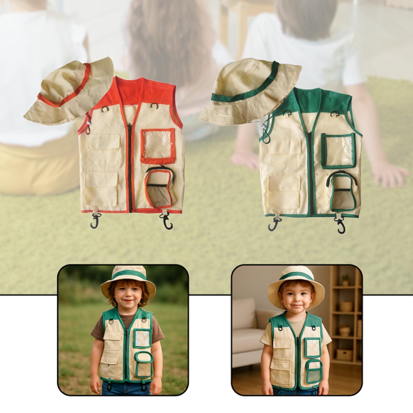 Rompi dan Topi Penjelajah Anak - Kids Outdoor Zoo ulasan dan harga