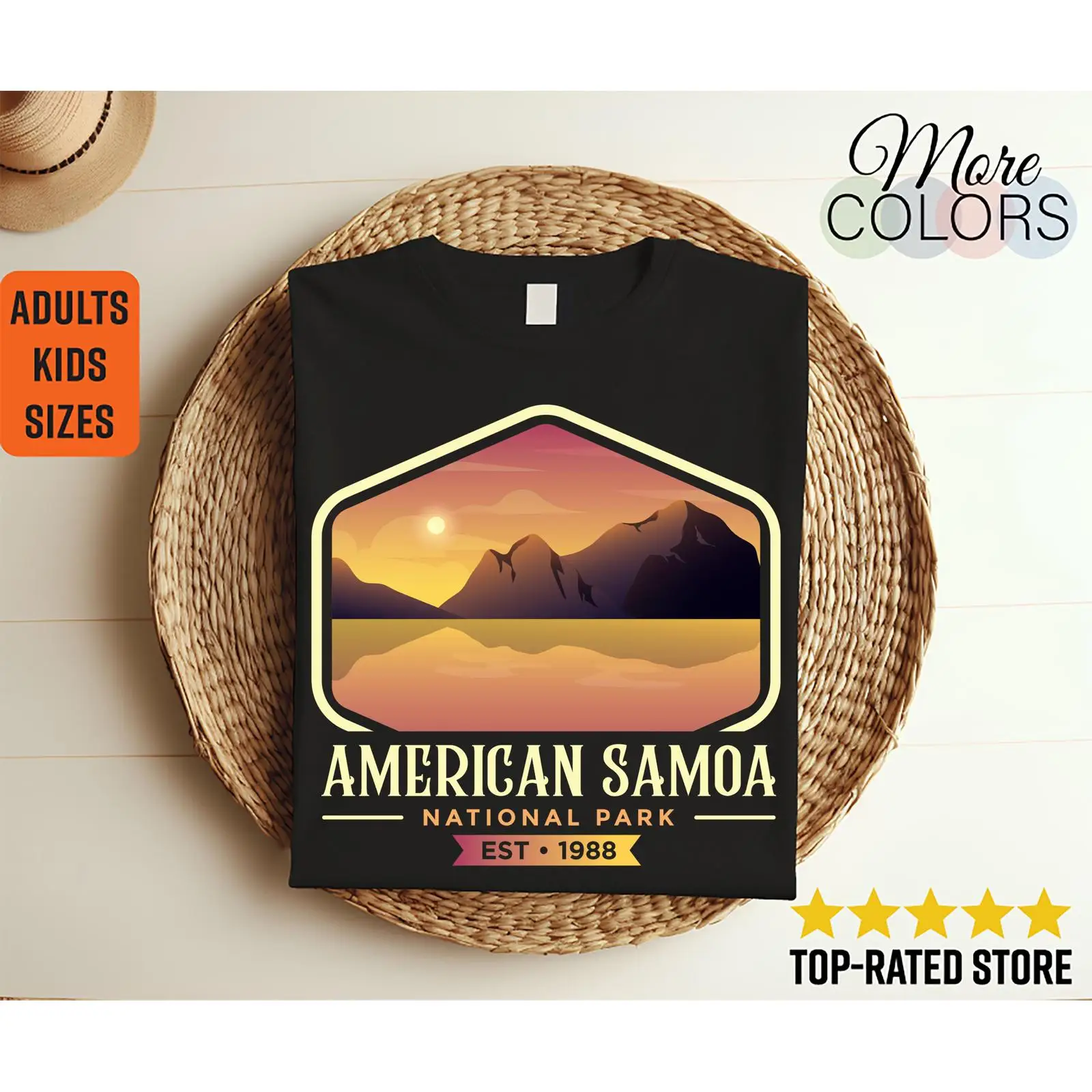 Kaos Vintage Taman Nasional Sa - Kids Outdoor Adventure Park ulasan dan harga
