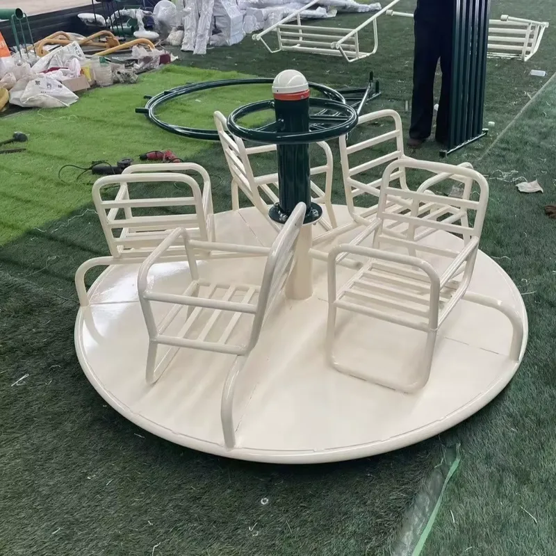 Kursi Putar Logam Tahan Lama u - Kids Outdoor Adventure Park ulasan dan harga