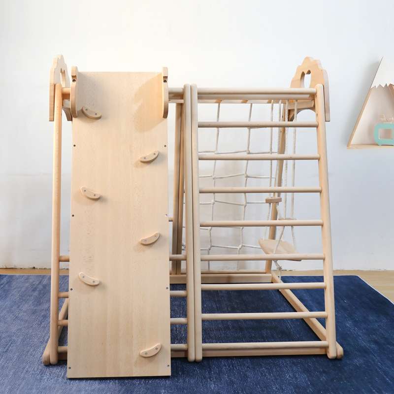 Perlengkapan Bermain Anak Jung - Kids Outdoor Jungle Gym With Slide ulasan dan harga