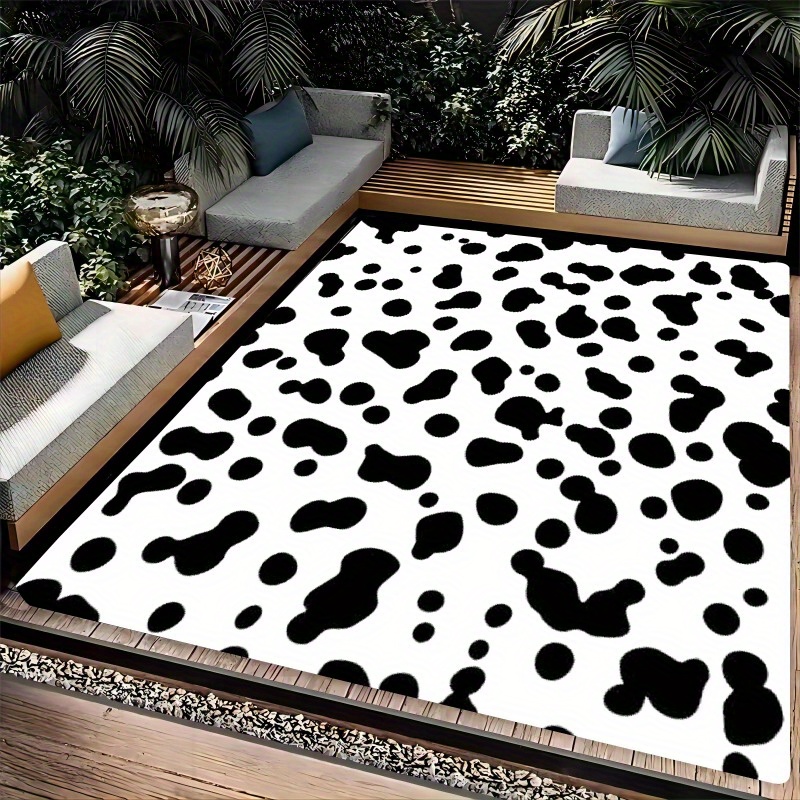 Karpet Flanel Motif Sapi Hitam - Kids Outdoor Zone ulasan dan harga