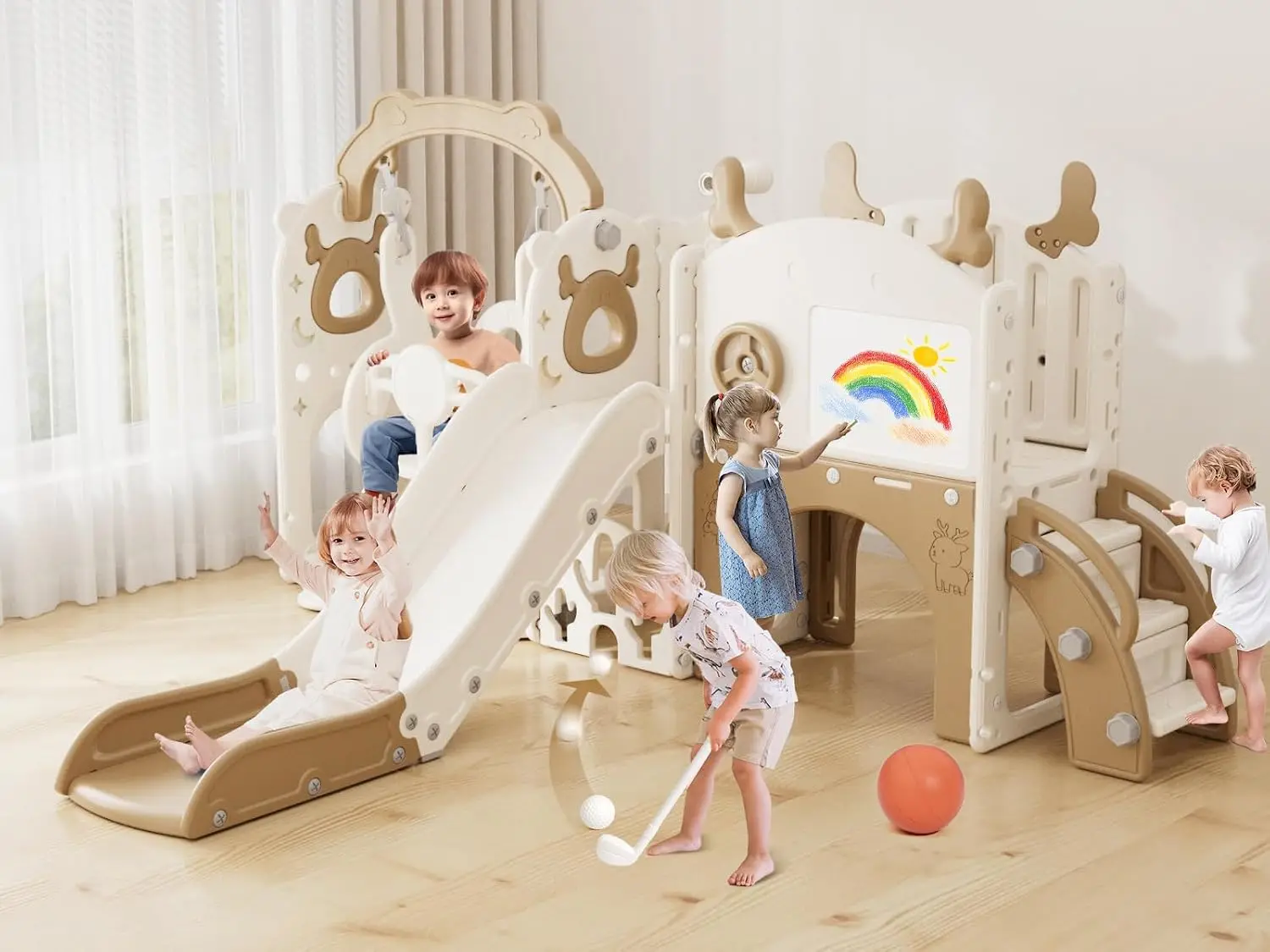 Set Perosotan dan Ayunan Anak  - Kids Outdoor Swing ulasan dan harga