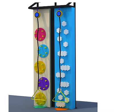 Permainan Panjat Tebing Buatan - Kids Indoor Outdoor Trampoline ulasan dan harga
