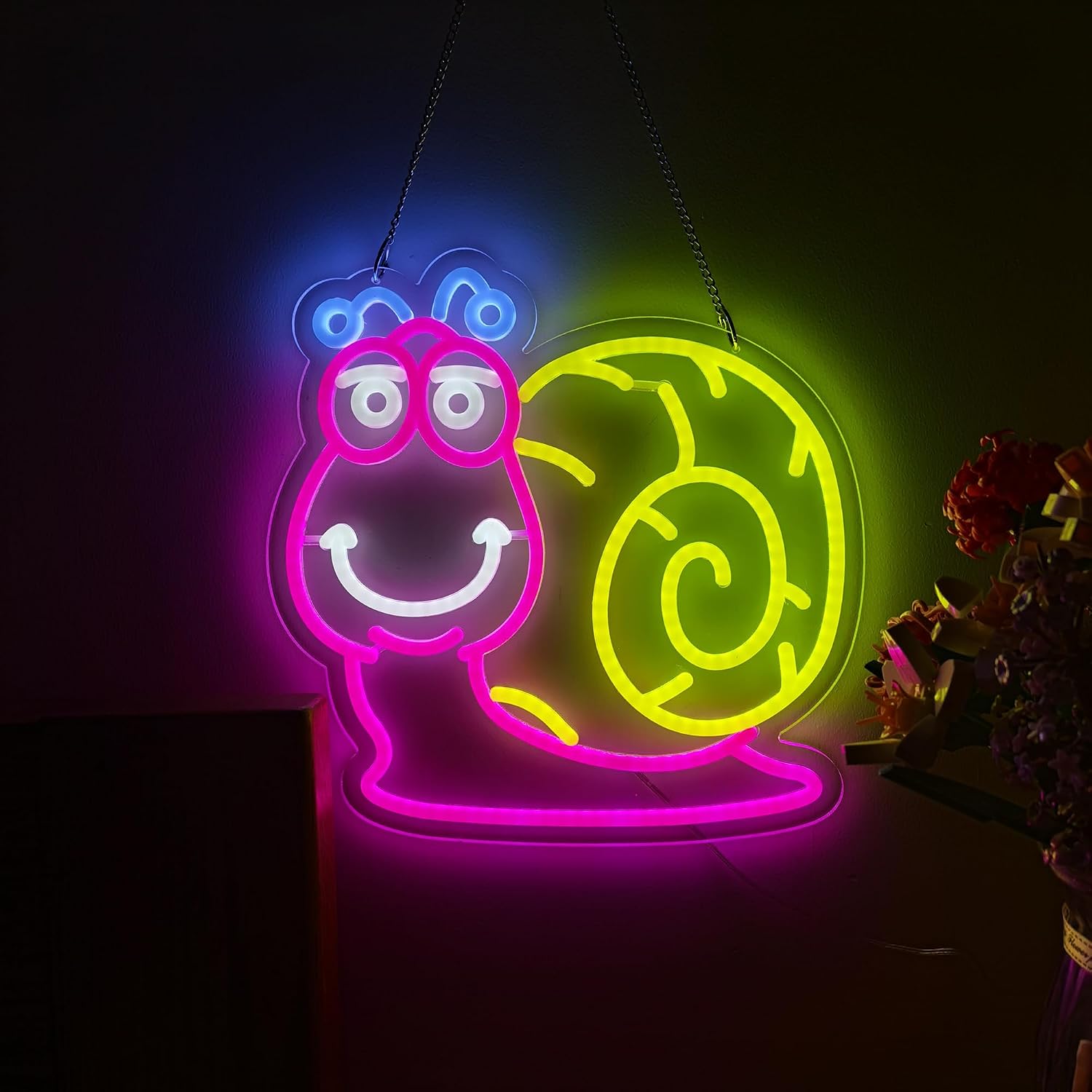Lampu Neon Siput Kartun Hewan  - Kids Outdoor Zoo ulasan dan harga