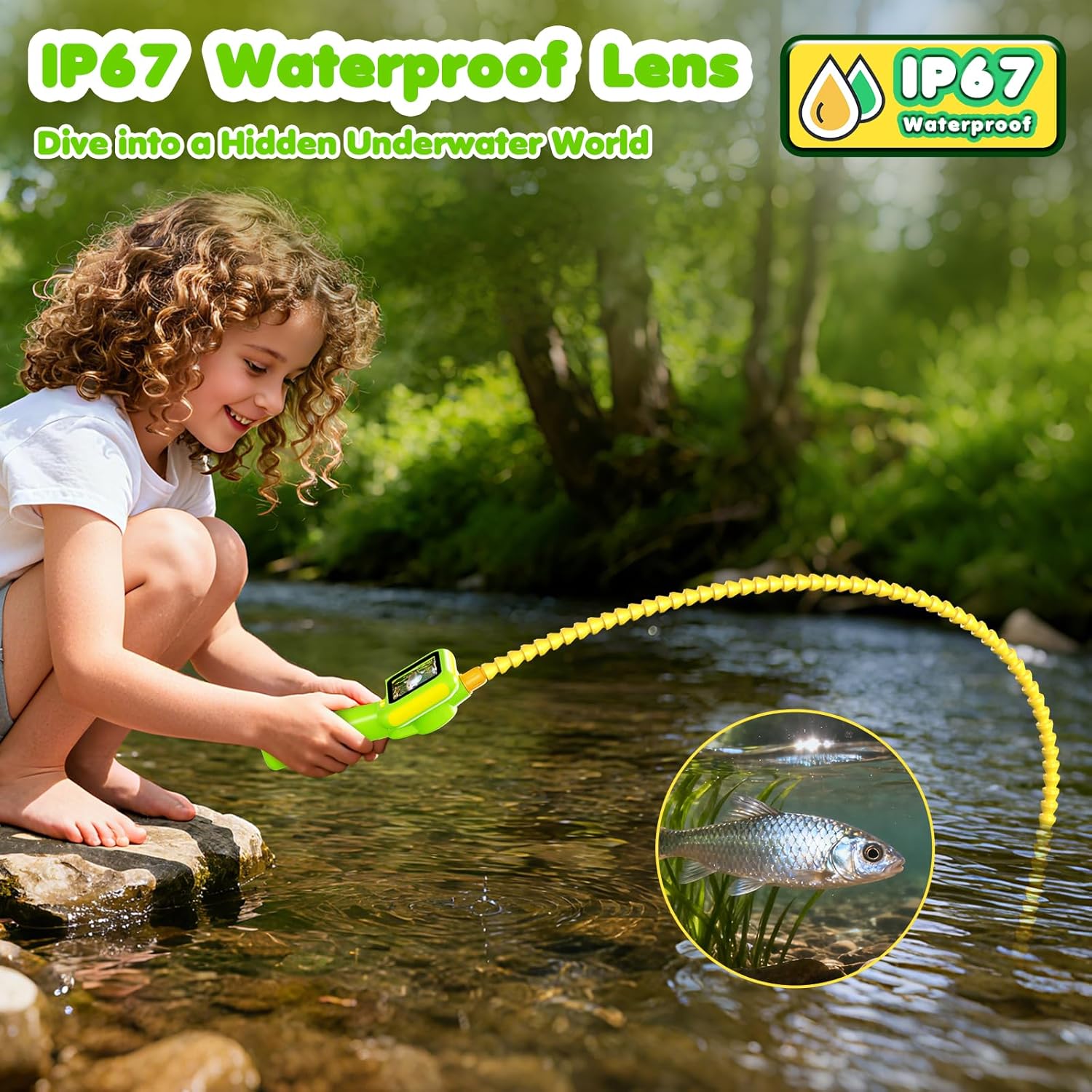Endoskop untuk Anak-anak, Kame - Kids Outdoor Kit ulasan dan harga