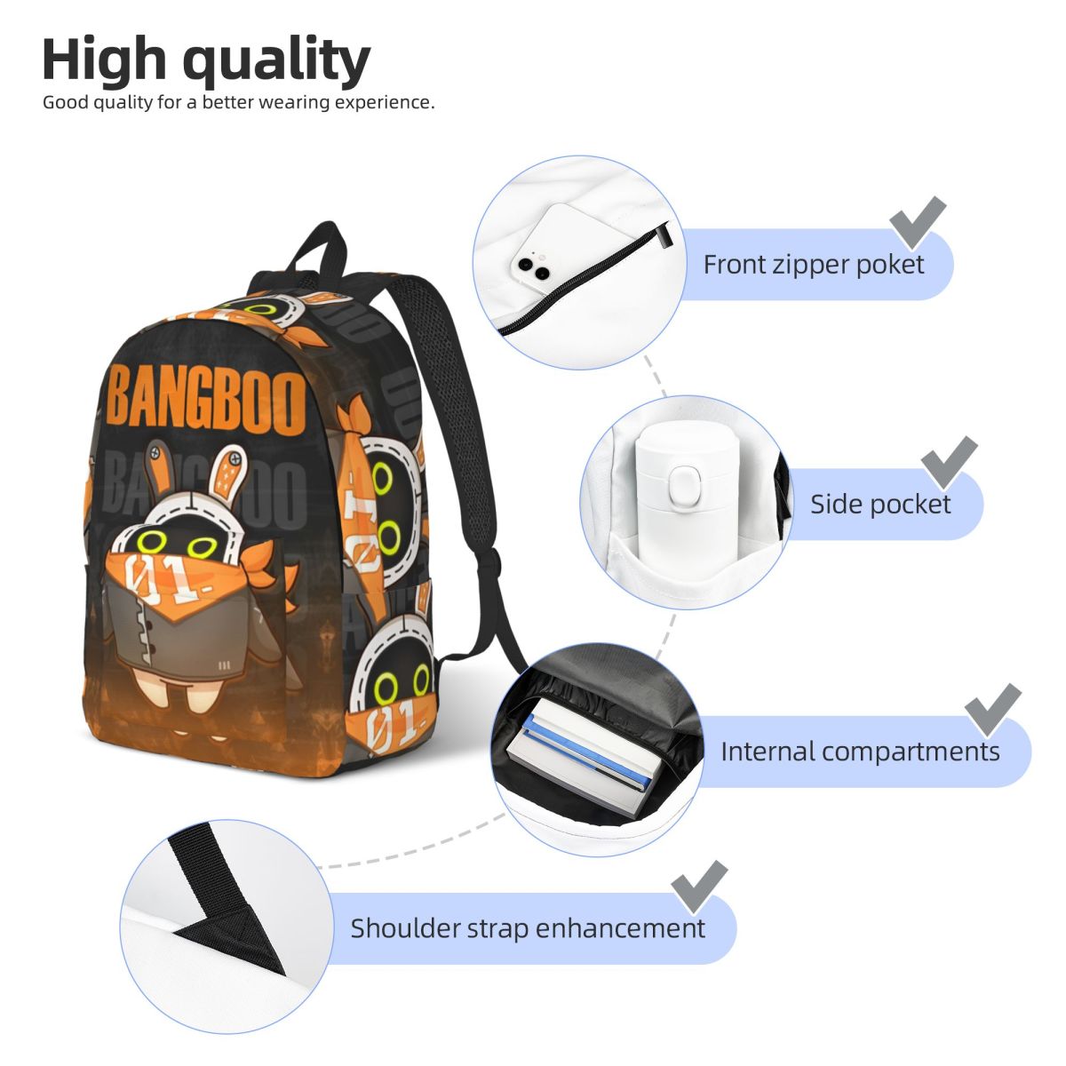 Tas Ransel Bangboo Zenless Zon - Kids Outdoor Zone ulasan dan harga