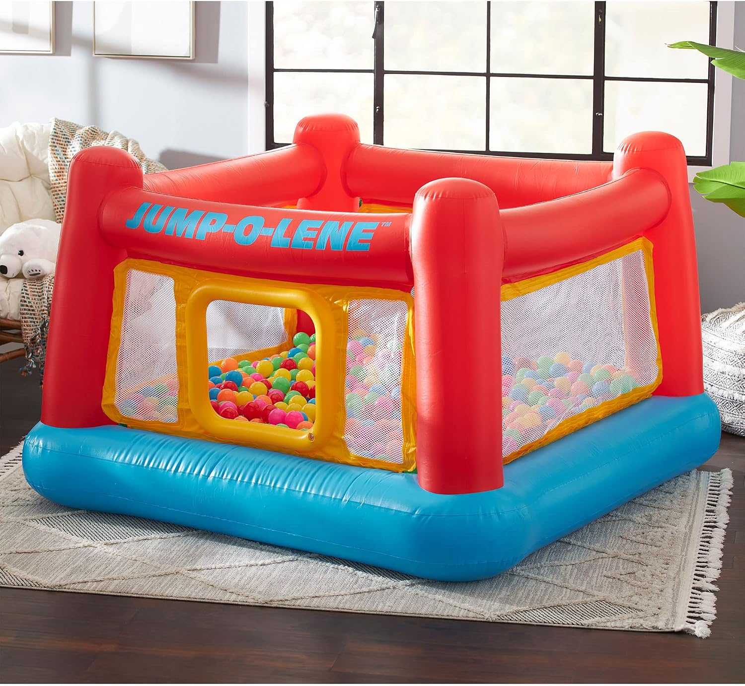 Rumah Kastil Loncat Anak Indoo - Kids Outdoor Jumping ulasan dan harga