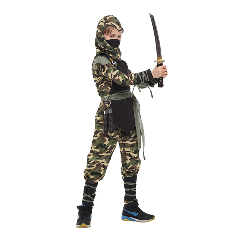 Kostum Samurai Anak Laki-laki  - Kids Outdoor Ninja Equipment ulasan dan harga