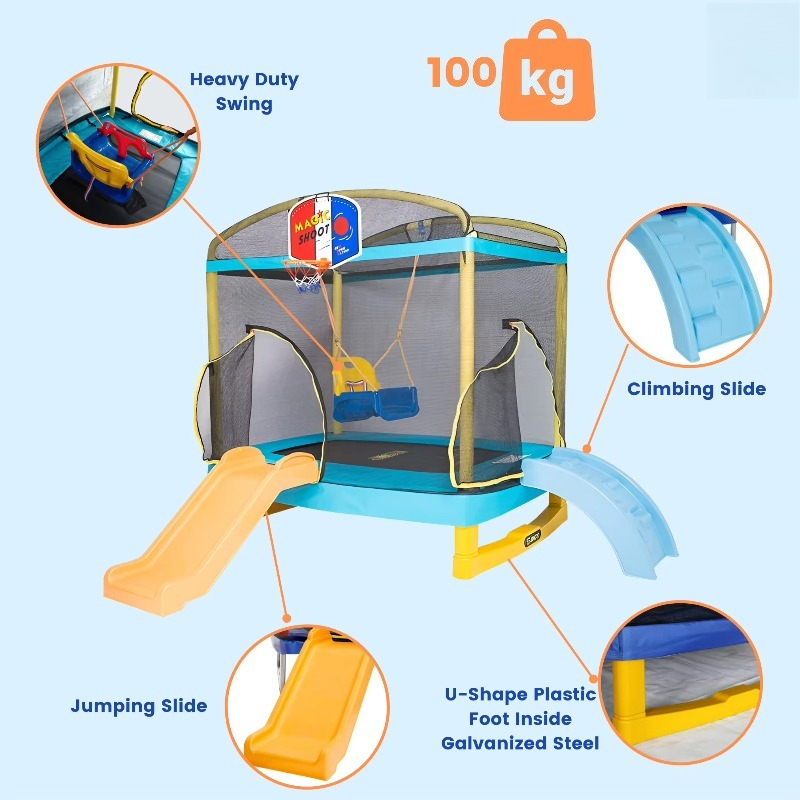 Trampolin Grosir untuk Anak-An - Kids Indoor Outdoor Trampoline ulasan dan harga