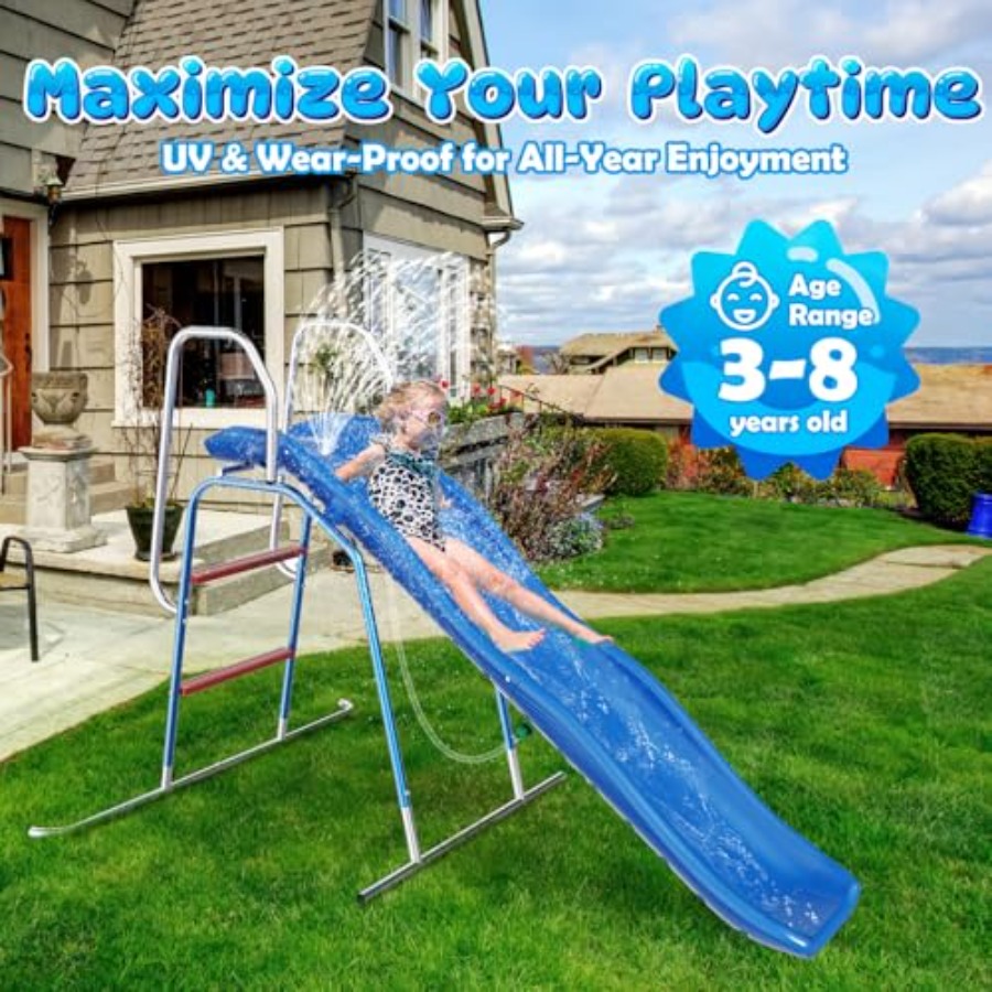 Perosotan air halaman belakang - Kids Outdoor Zone ulasan dan harga