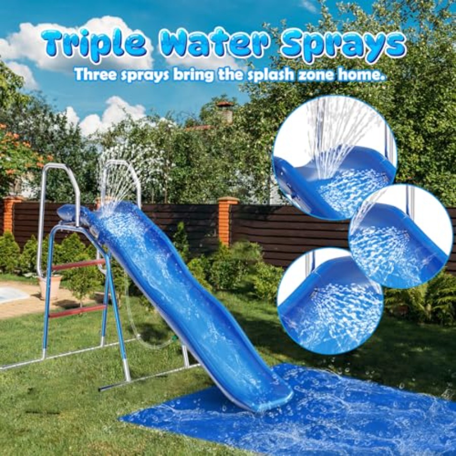 Perosotan air halaman belakang - Kids Outdoor Zone ulasan dan harga