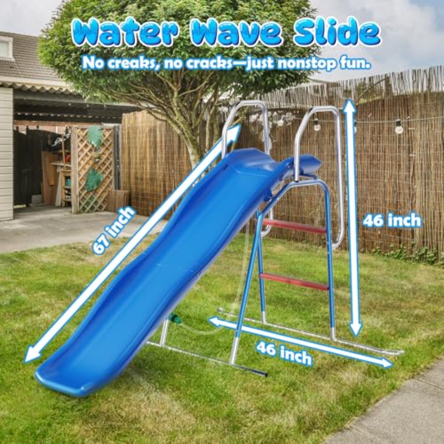 Perosotan air halaman belakang - Kids Outdoor Zone ulasan dan harga